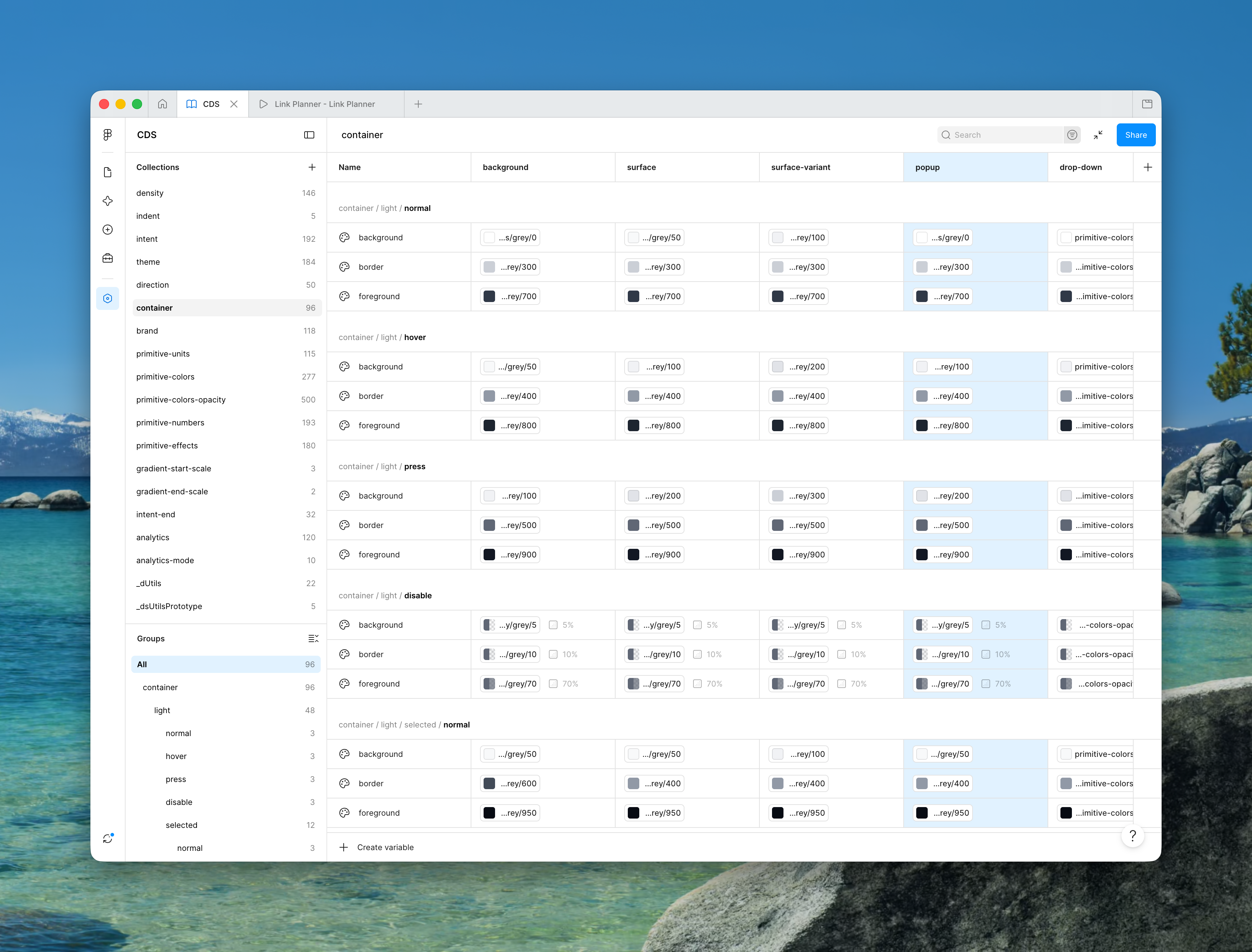 Responsive Container Hierarchy